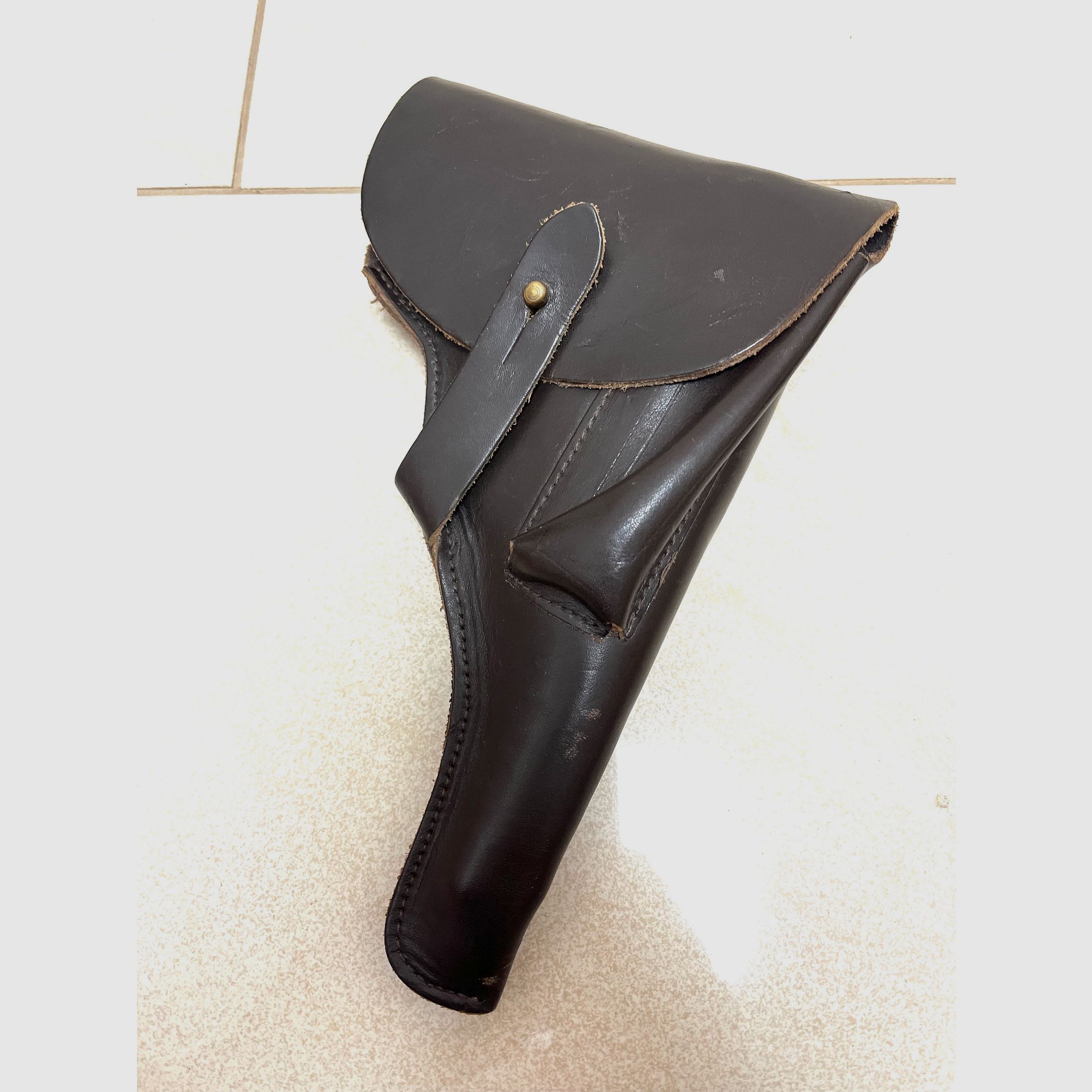 ••• Luger P08 Holster / Pistolentasche - Leder •••