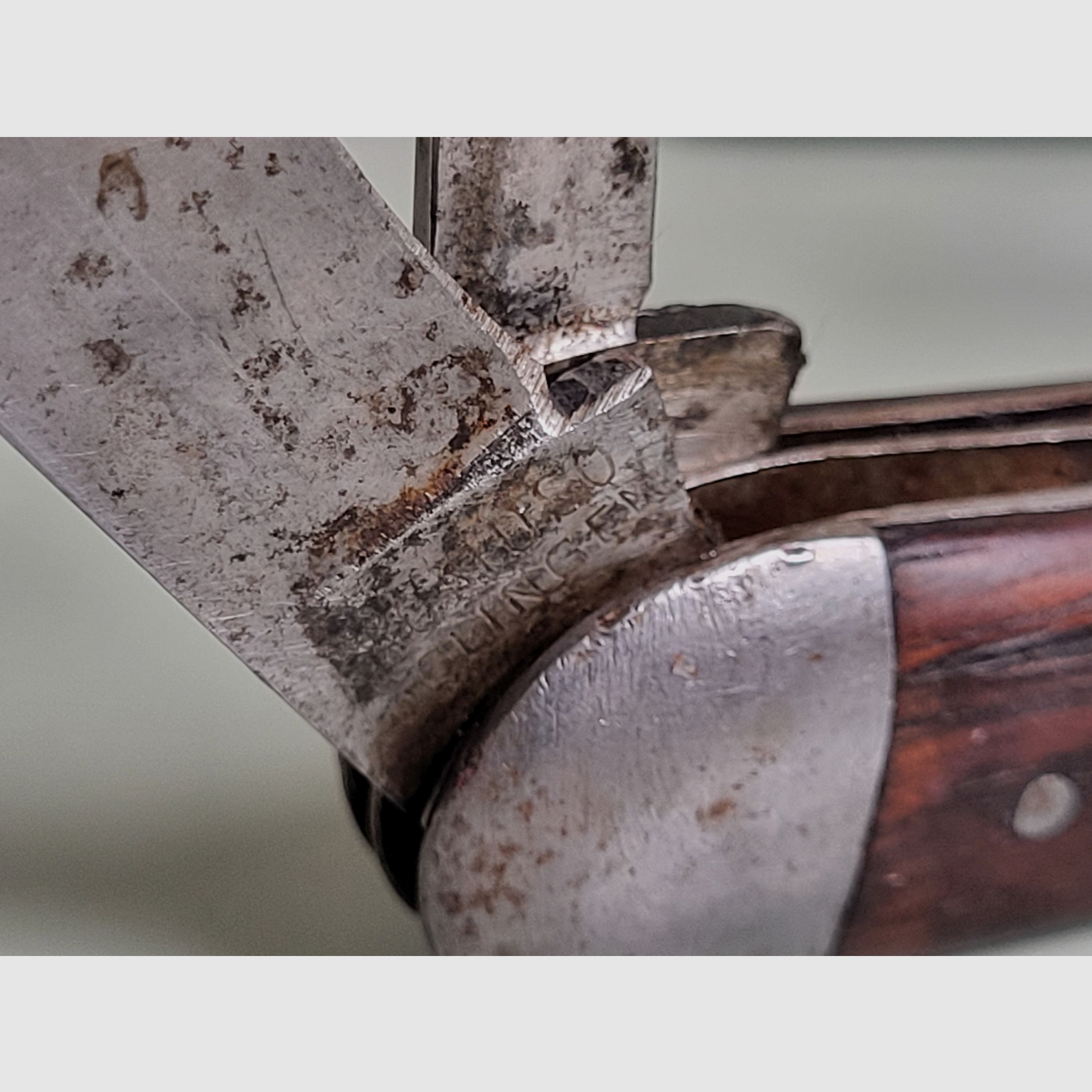 Militar - Soldados - Kriegsmarine cuchillo de bolsillo - Cuchillo plegable - 2ª GM - Alemania - EE. UU. - Inglaterra - años 1943