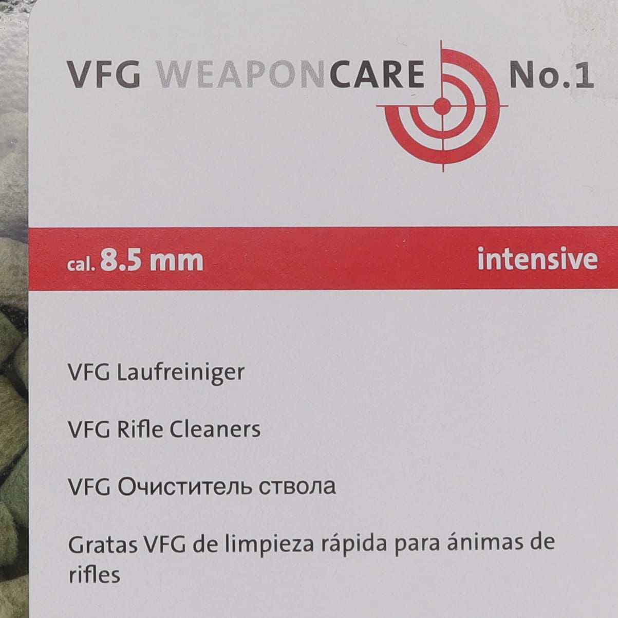 VFG Laufreiniger ''Intensive'' - 8,5mm (500stk.)