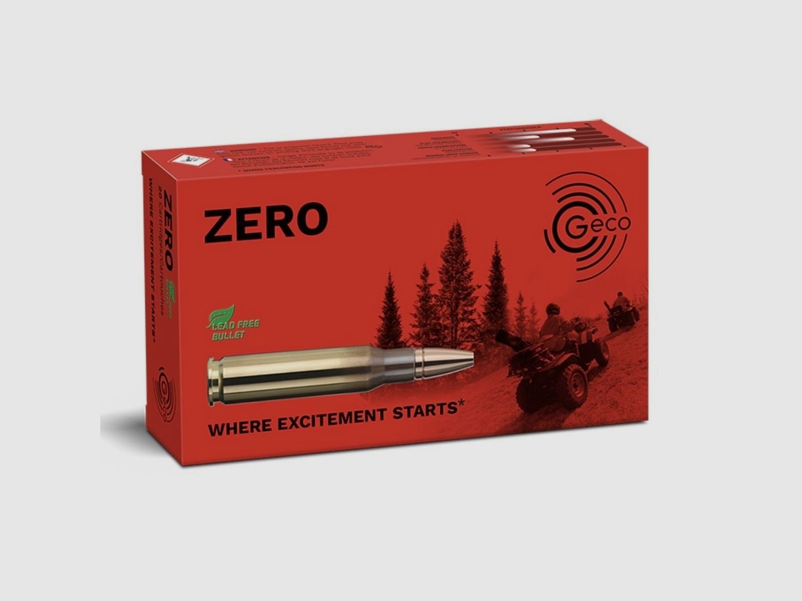 GECO ZERO loodvrije munitie .30-06 136gr
