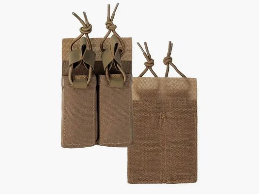 Mil-Tec Mil-Tec Magazijntas Pistol Double met Klittenband Achterkant