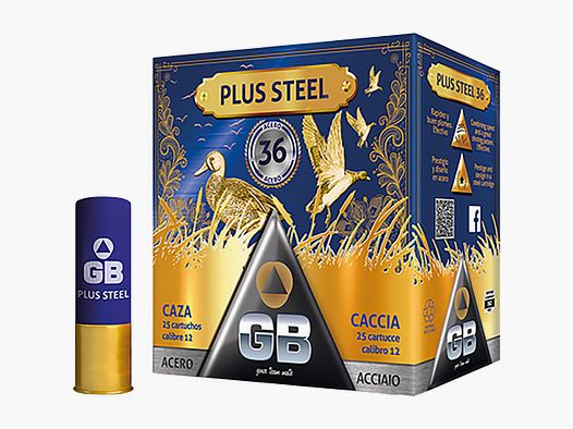 GB 12/70 PLUS 4 Steel 3.25mm 36g