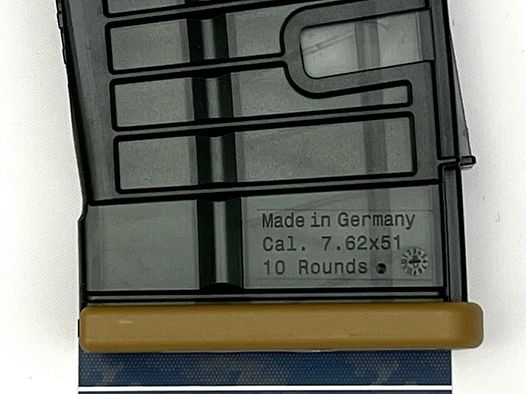 Heckler & Koch Magazin 10 Schuss für MR308, RAL8000 (sandfarben)