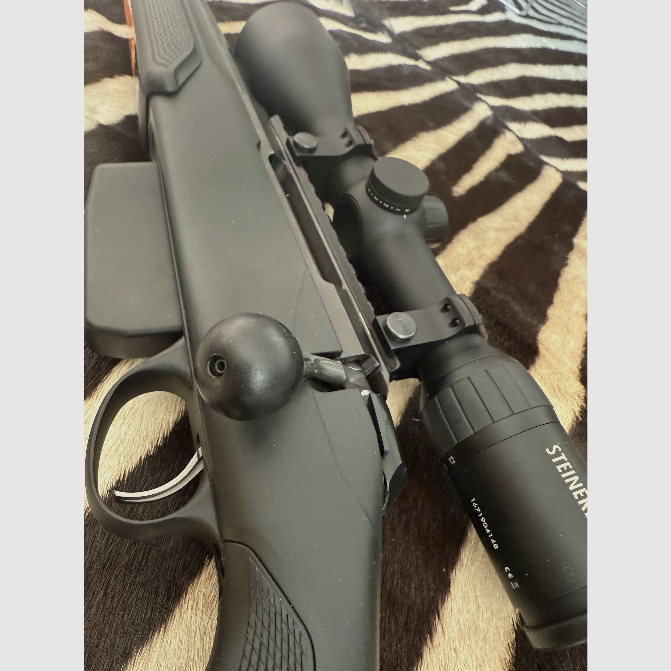TIKKA T3x VARMINT .308 Win. LINKSSYSTEM STEINER RANGER 3-12 x 56