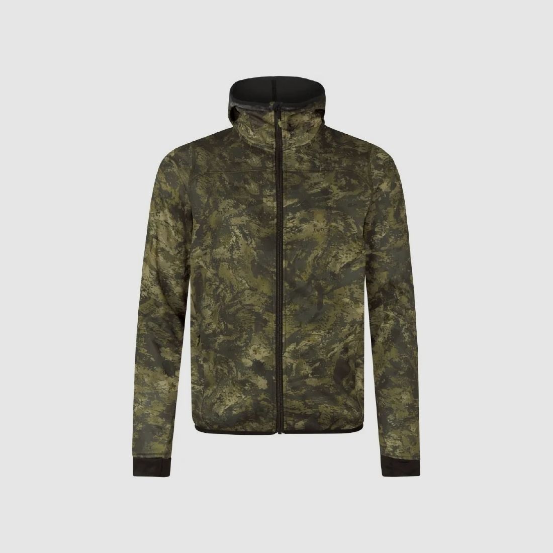 SEELAND Power Camo Fleece Hunting Jacket for Men, Invis Green, image 1 of 2