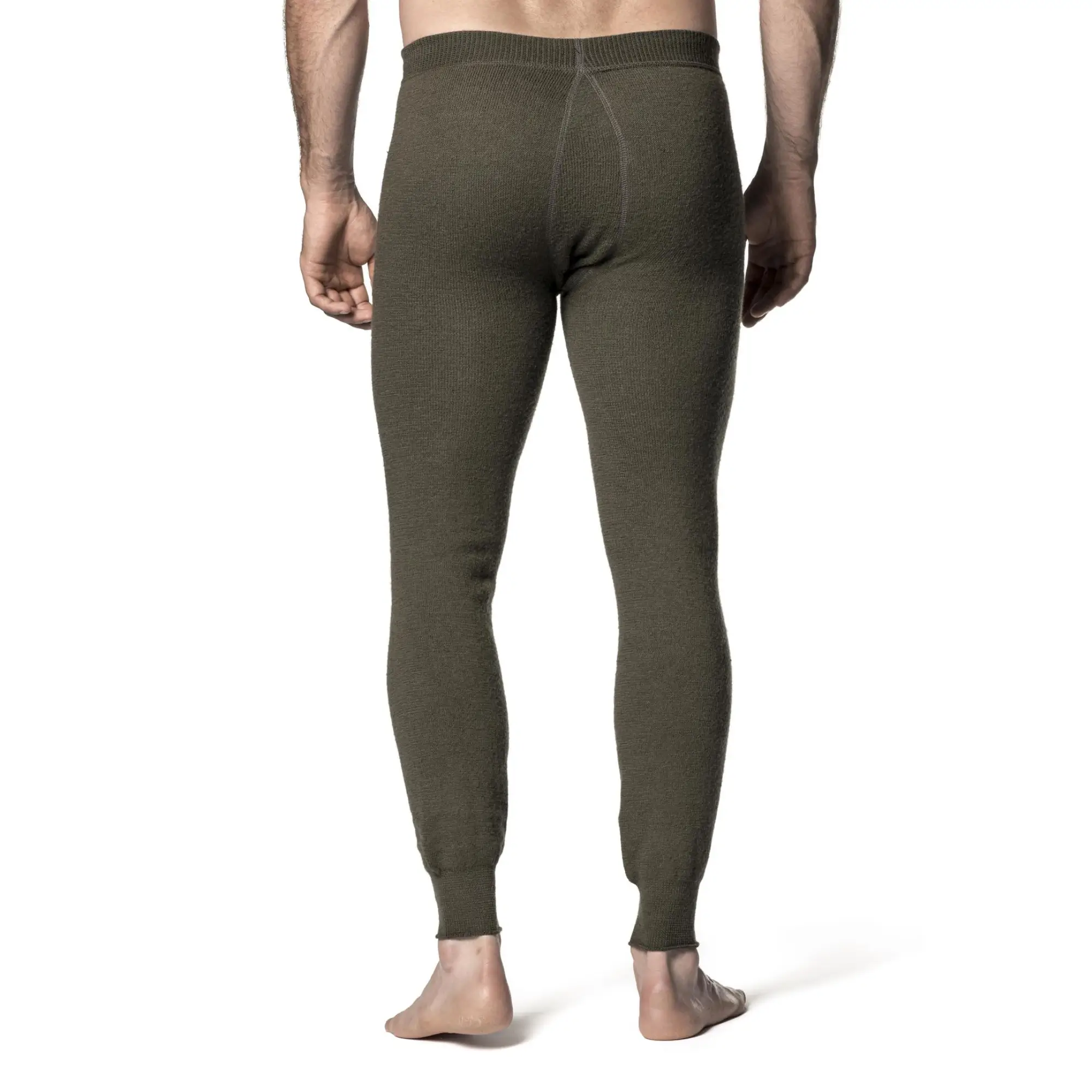 Woolpower Long Johns Man 400 Thermo-Unterhose mit Eingriff (Pine Green), Bild 3 von 3