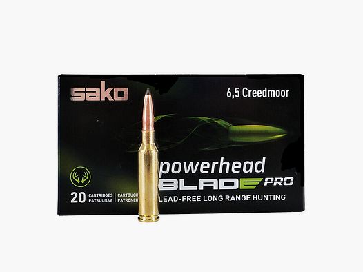 Sako 6,5 Creedmoor Powerh. Blade Pro 8,0g/123gr