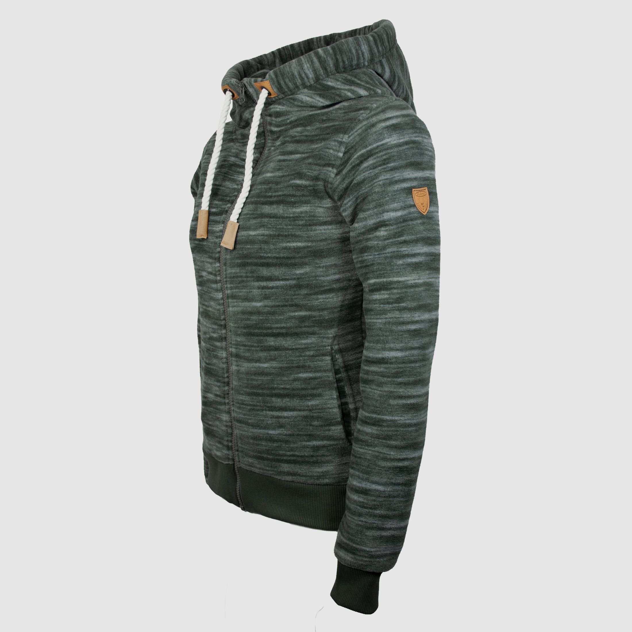 Fleece Hoody melange -