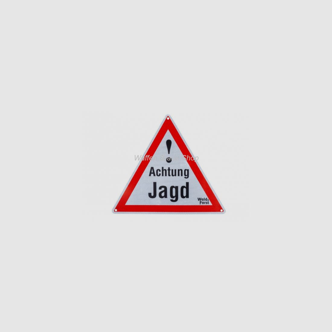 Warnschild – Achtung Jagd