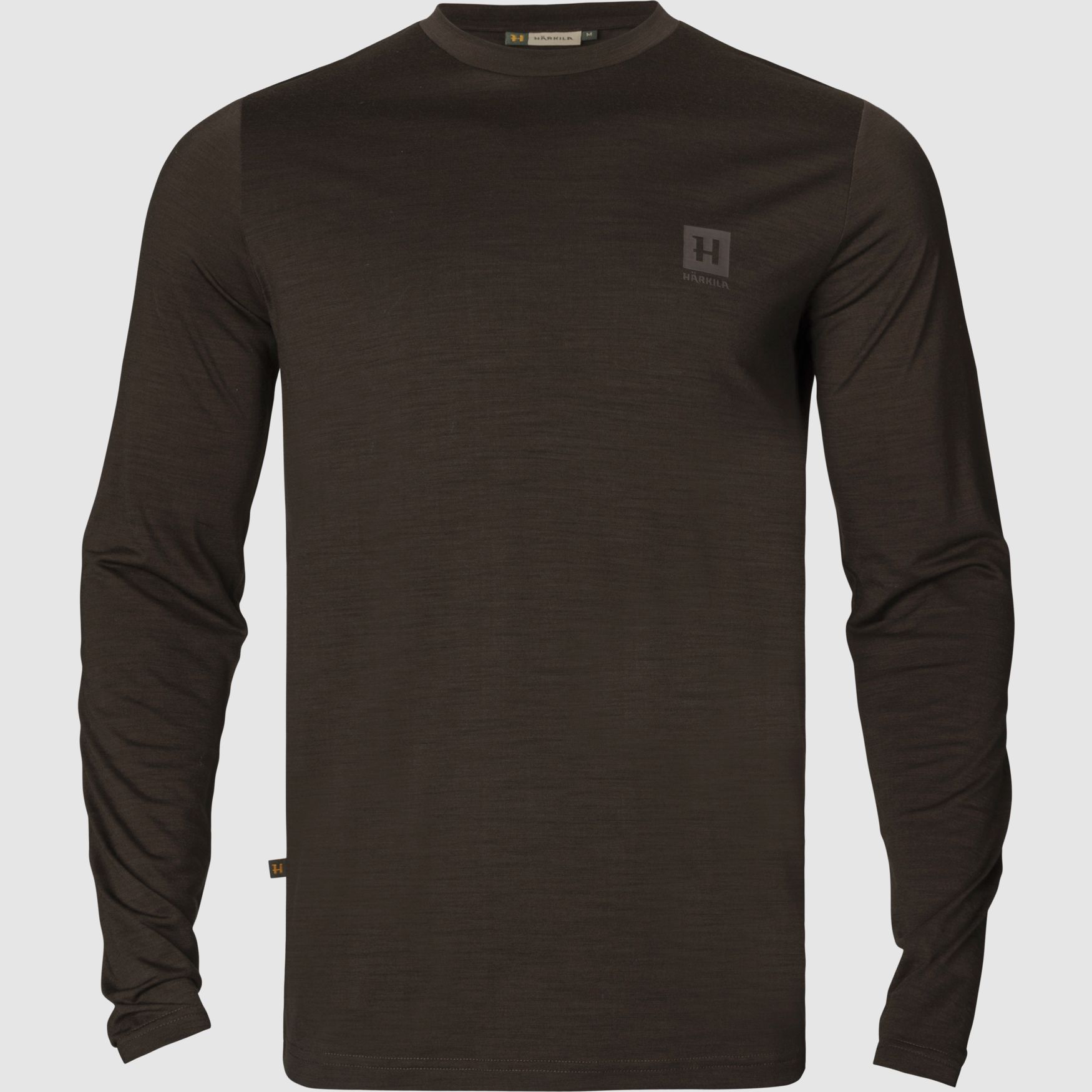 Härkila Base All Season L/S Undershirt Men Shadow Brown S