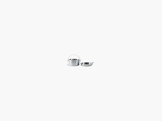 KETTLE - Pot with integrated pan Tatonka - 4L - Stainless steel