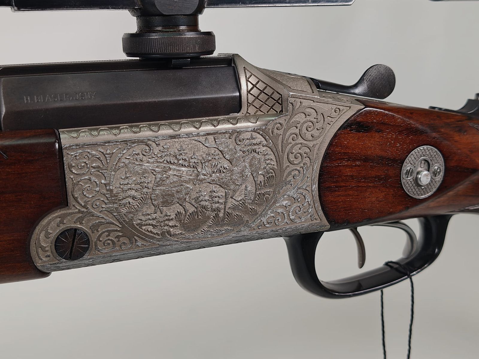 Blaser BS 75 Bergstutzen .223 Rem. / .30-06 avec Zeiss Diavari et montage d’origine