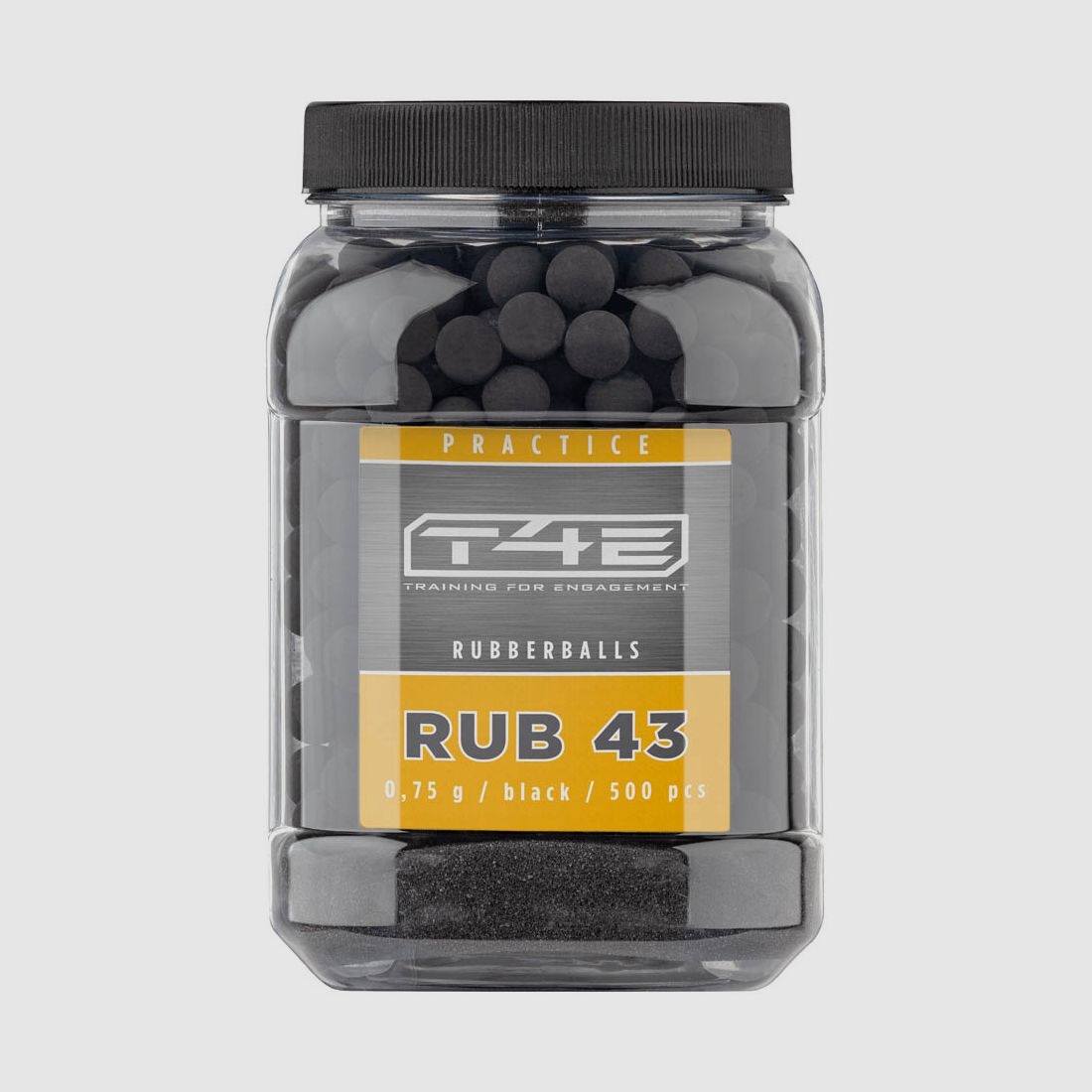 T4E Practice RUB Kaliber .43 Gummigeschosse 500 Schuss