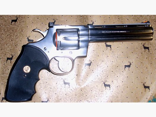 Colt Python Stainless Revolver 357 Magnum 6 Zoll