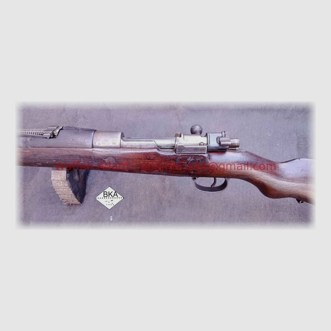 Mauser k98 Salut Model 1908 Uruguay