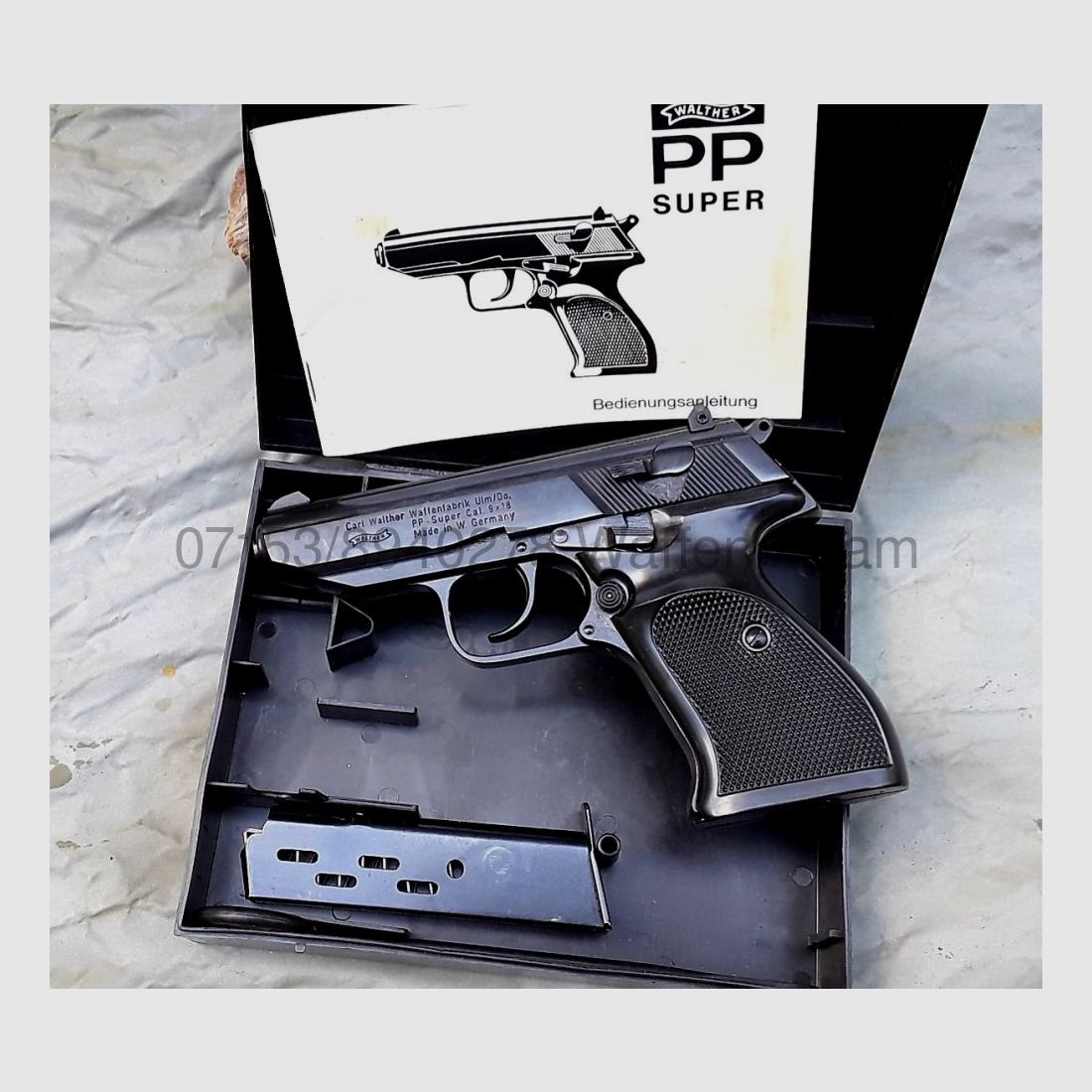 Walther Ulm "PP Super" RP-Behördenstempel