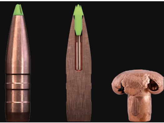 Sako 133000554 6,5 Creedmoor Powerhead Blade 7,8g 120grs. bleifrei Büchsenmunition