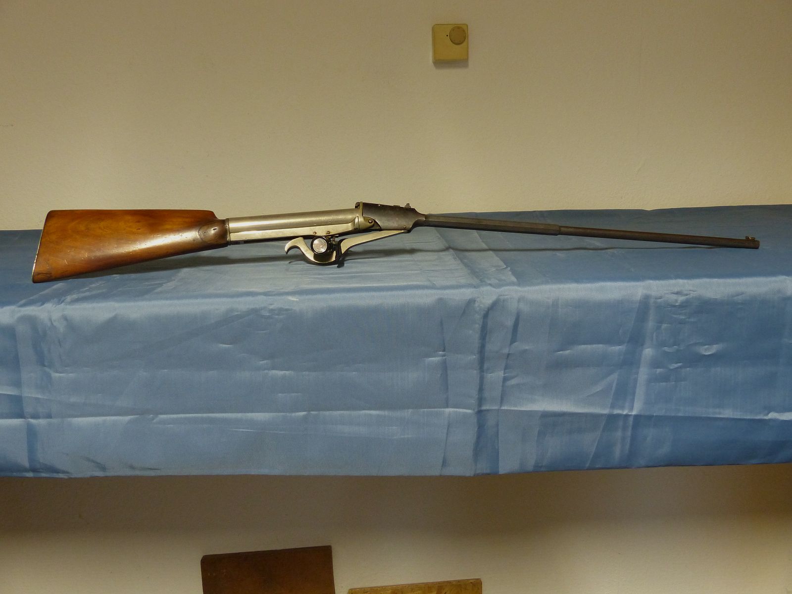 Druckluftgewehr Luftgewehr Kipplauf Quakenbusch um 1875 vintage