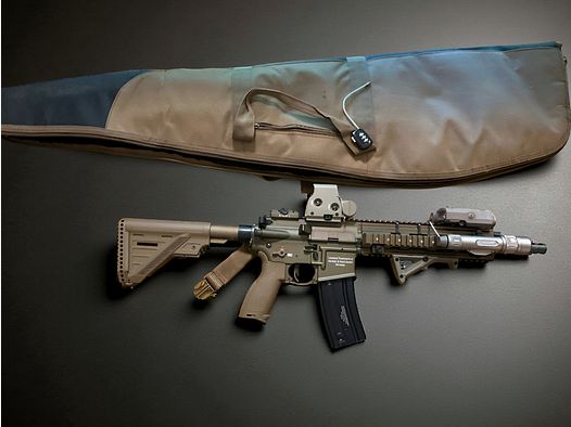VFC HK416 Supreme (non giocato) – Full tuning + Set completo in RAL con borsa e accessori