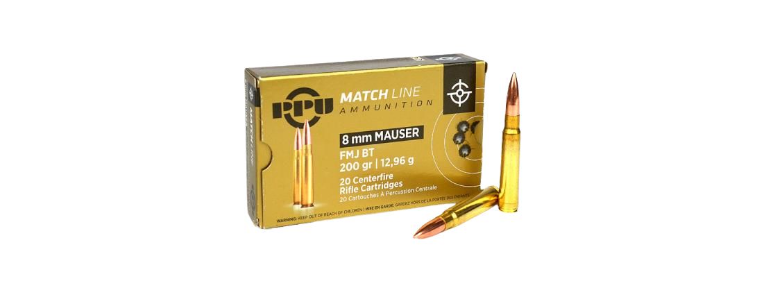 Prvi Partizan PPU 8 mm Mauser FMJ 200 grs 20 Schuss