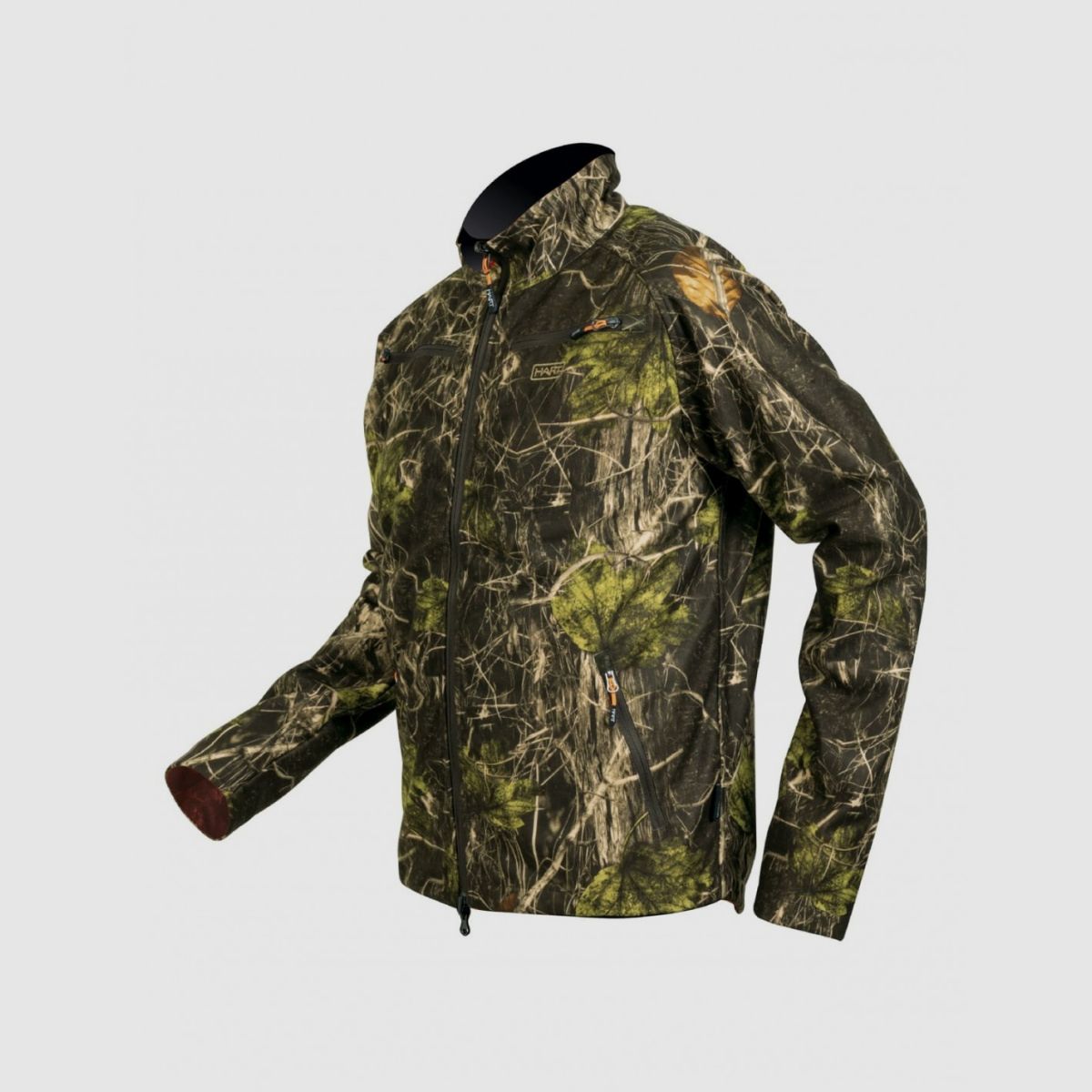 HART Sosbun 2D Wendejacke Camo Green/ Orange Blaze