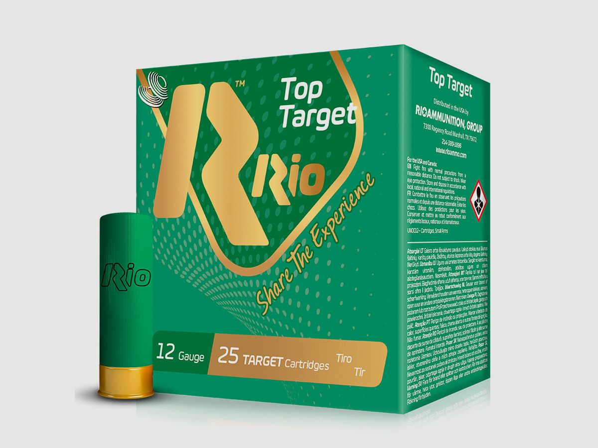 Jagdkartuschen RIO Top Target 24 gr Kaliber 12