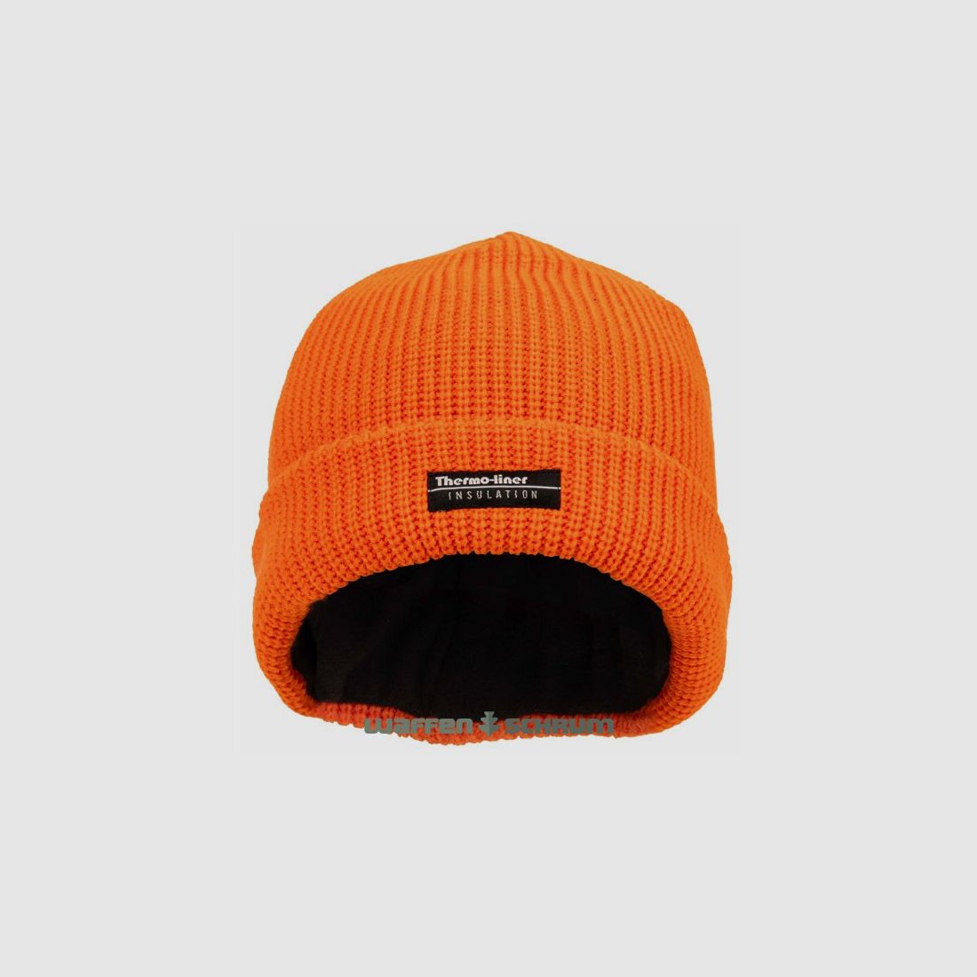 Cappello lavorato a maglia Foresta arancione