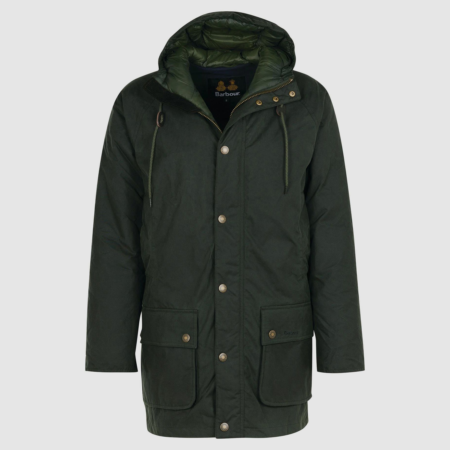 Barbour Hooded Beaufort Wachs Jacke