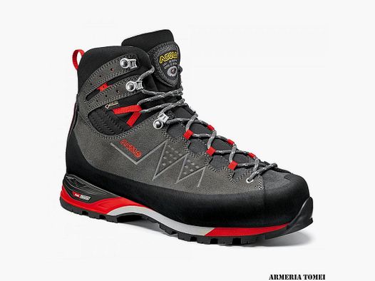 SCARPONI – ASOLO – HERREN – TRAVERSE GTX GV MM GRAU/ROT