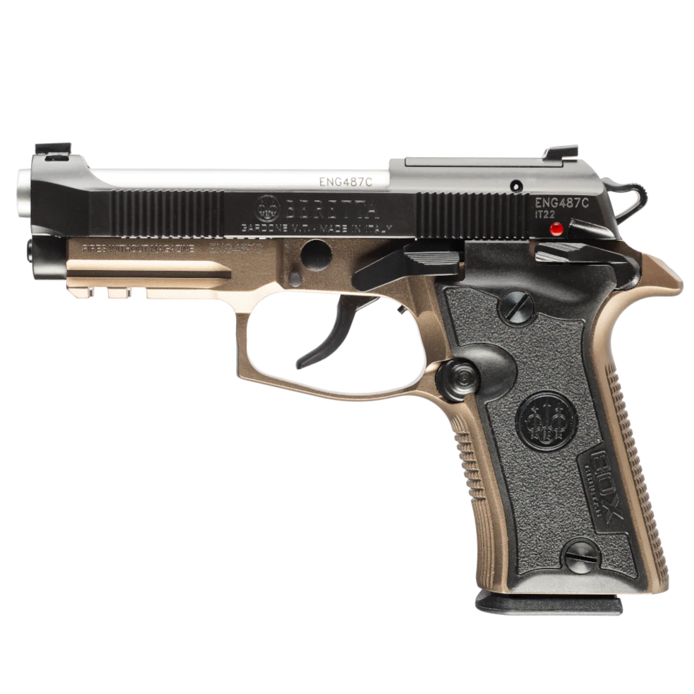 Pistola Beretta 80X Cheetah Bronze cal. .380 AUTO, imagen 1 de 2