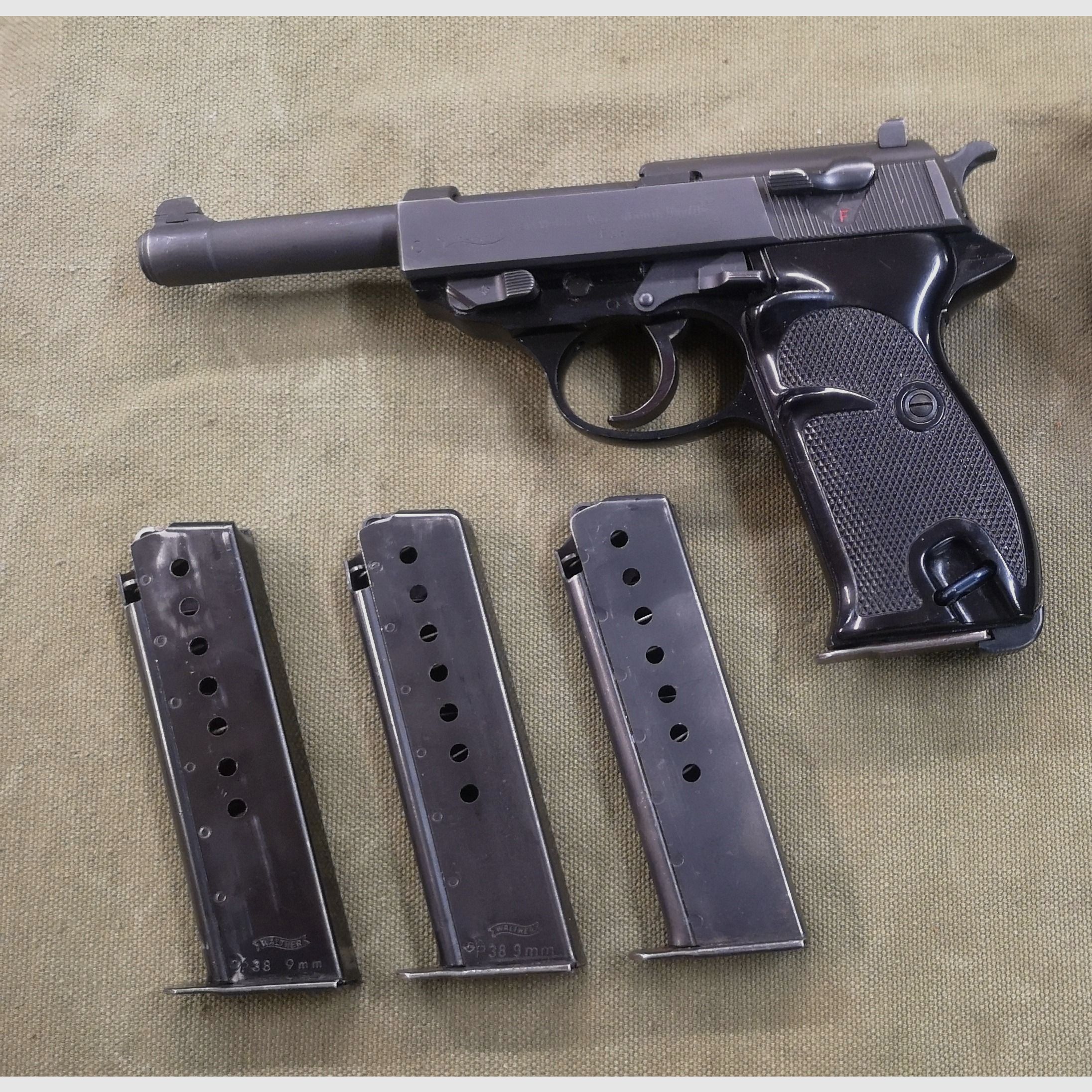 Walther P38, P1 e 4 caricatori