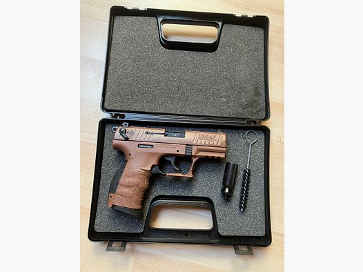 Umarex Walther P22Q Chocolate, 9mm PAK