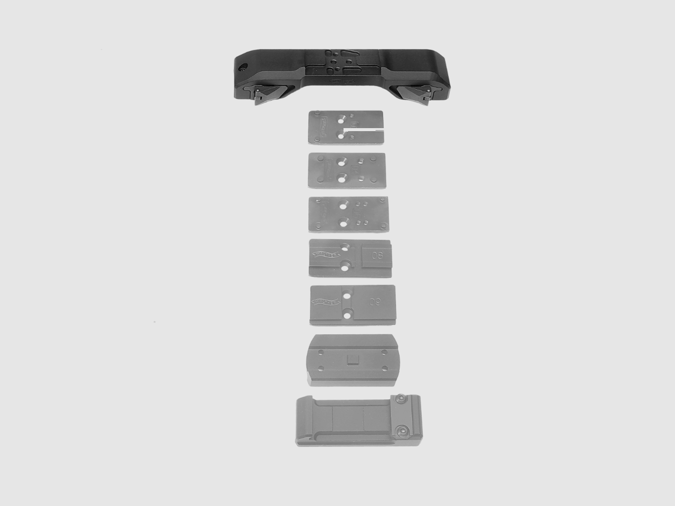 Montage Rotpunktvisier Walther FIXLOCK, RS3