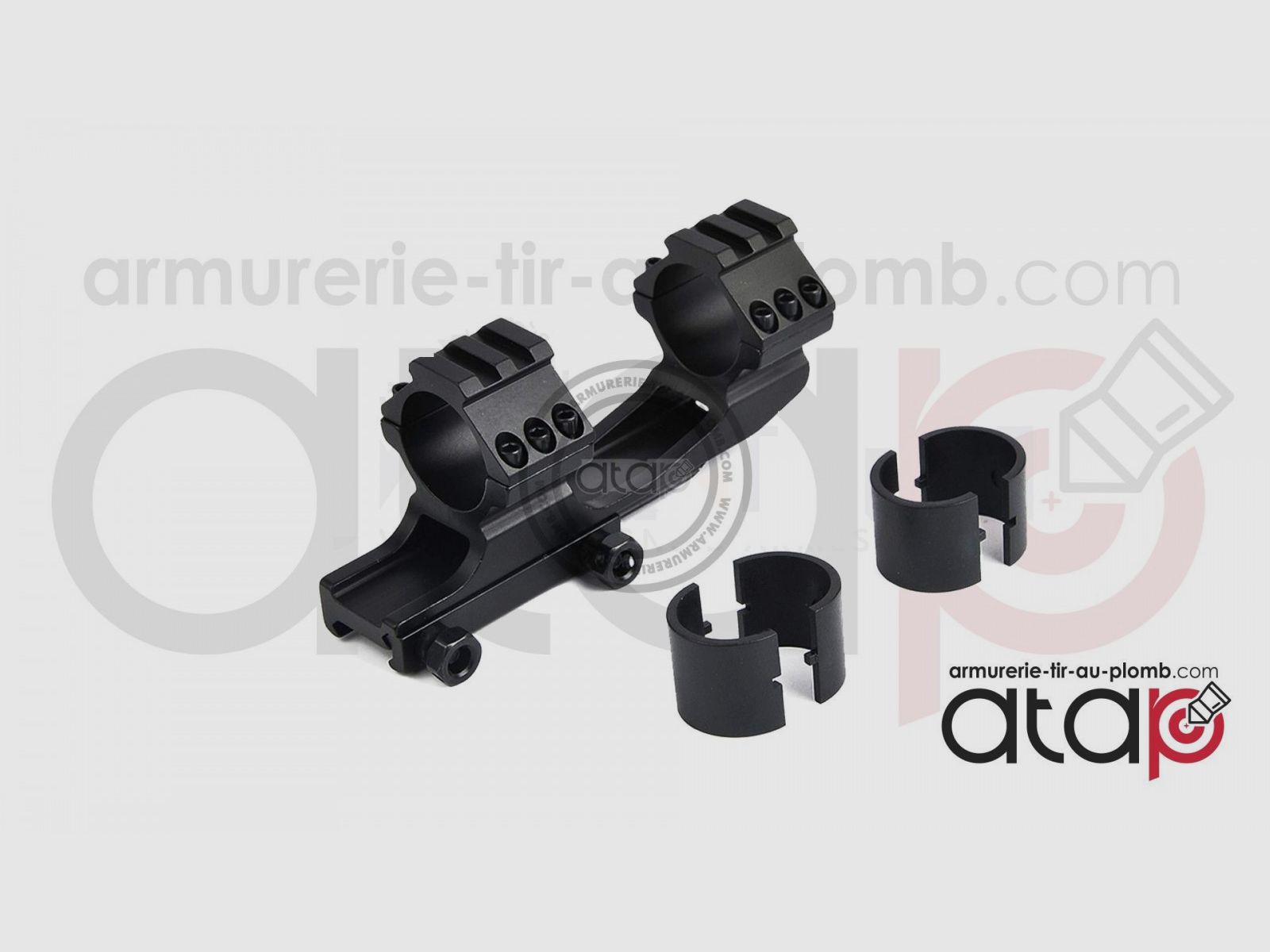 Monoblock-Mittel-Picatinny-Schiene für Zielfernrohrkörper mit einem Durchmesser von 30 und 25,4 mm, Bild 1 von 3