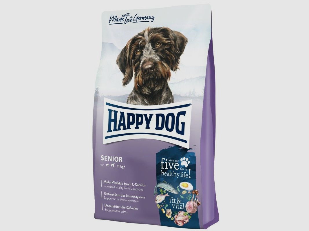 Happy Dog Hunde Trockenfutter fit & vital Senior 4 kg