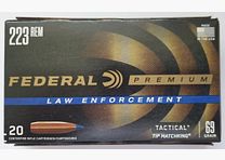 Federal TRU (Tactical Rifle Urban) .223 Rem. 69GR Tactical Tipped MatchKing 20 cartuchos
