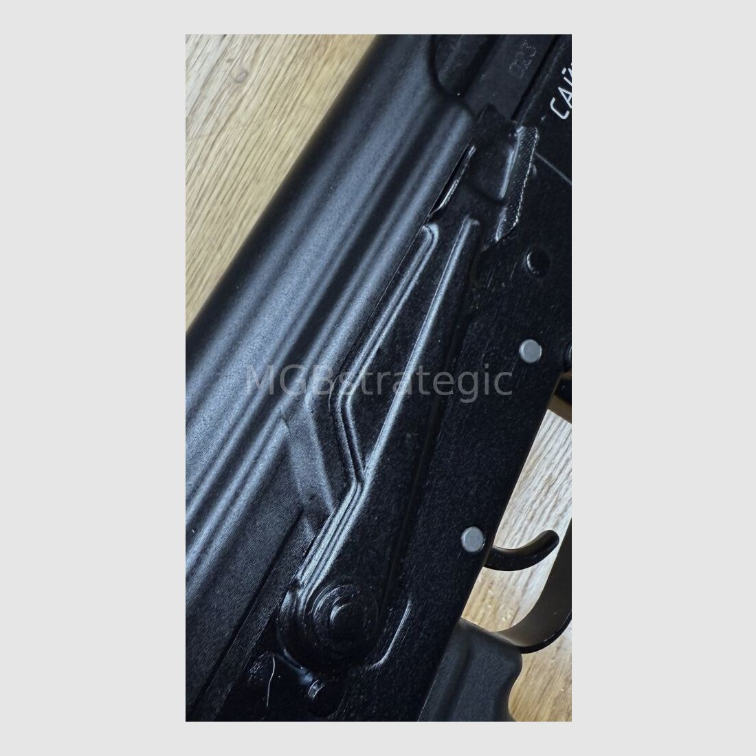 sportingly approved - Saiga MKK 102 Sport - semi-automatic rifle .223Rem Izhmash - with original AK100 series fixed stock - sportingly approved! - 34.1 cm barrel - civilian version - AK74 AK47 AK-102 system - short version of the AK-101