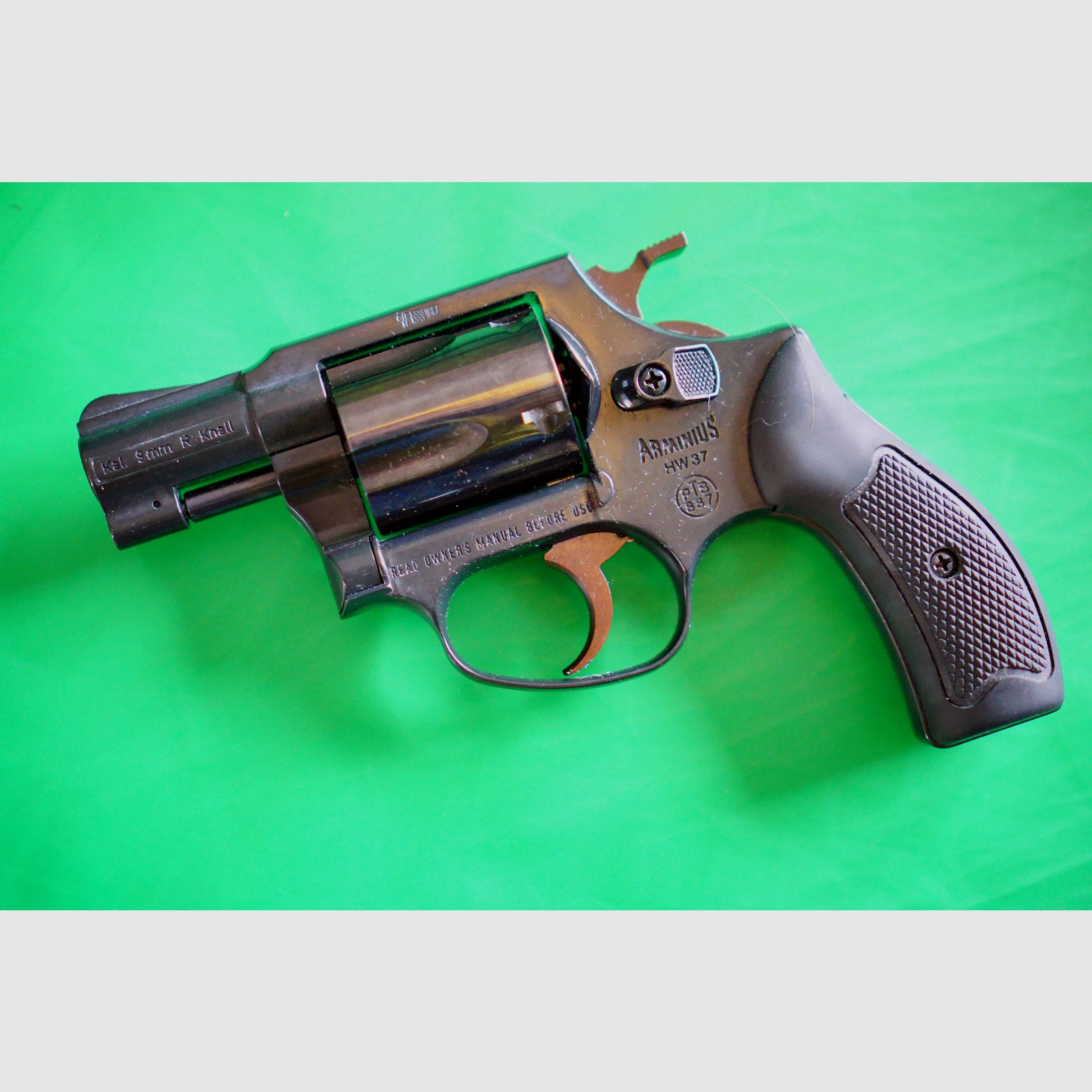 Weihrauch HW37 cal. 9mm R.K. (PTB 887)  OVP sehr gut erhalten  (Arminius HW 37)