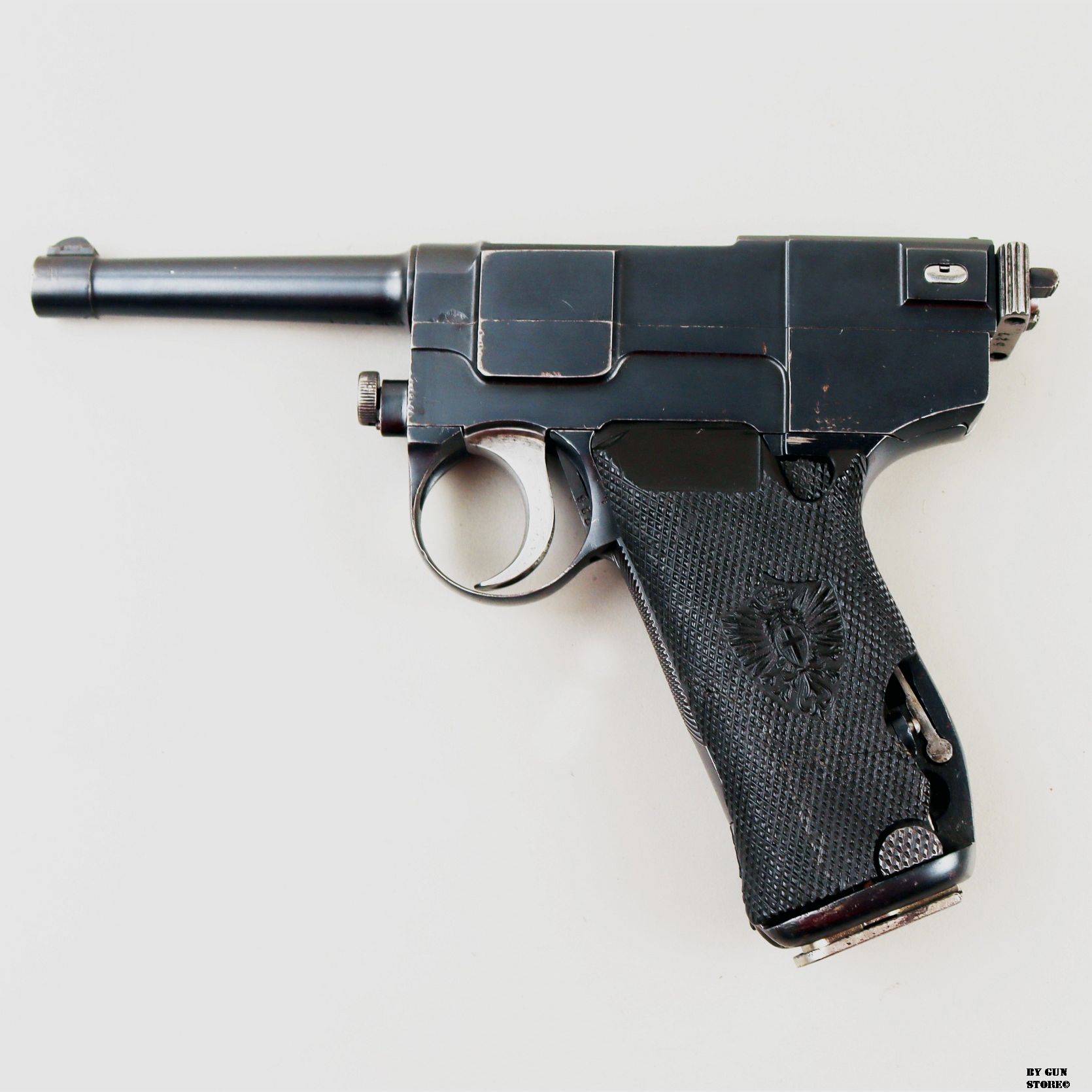 Pistolet Glisenti mod. 1910 cal. 9×19 Glisenti n° de série M1662, image 1 sur 6