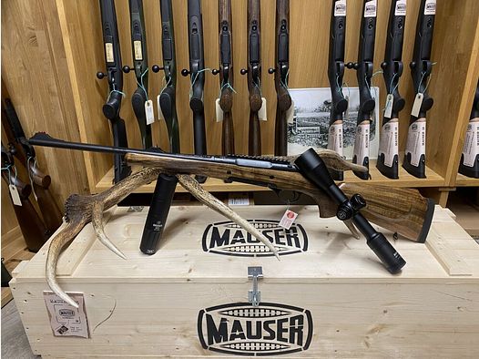 Haenel 10 Lady Timber Compact, mit Bauer HD 2-16x50 L7F ASV