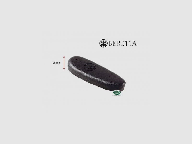 BERETTA Schaftkappe Gummi 18mm - JAGD