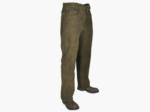 Hubertus 5-Pocket Lederhose "Trapper"