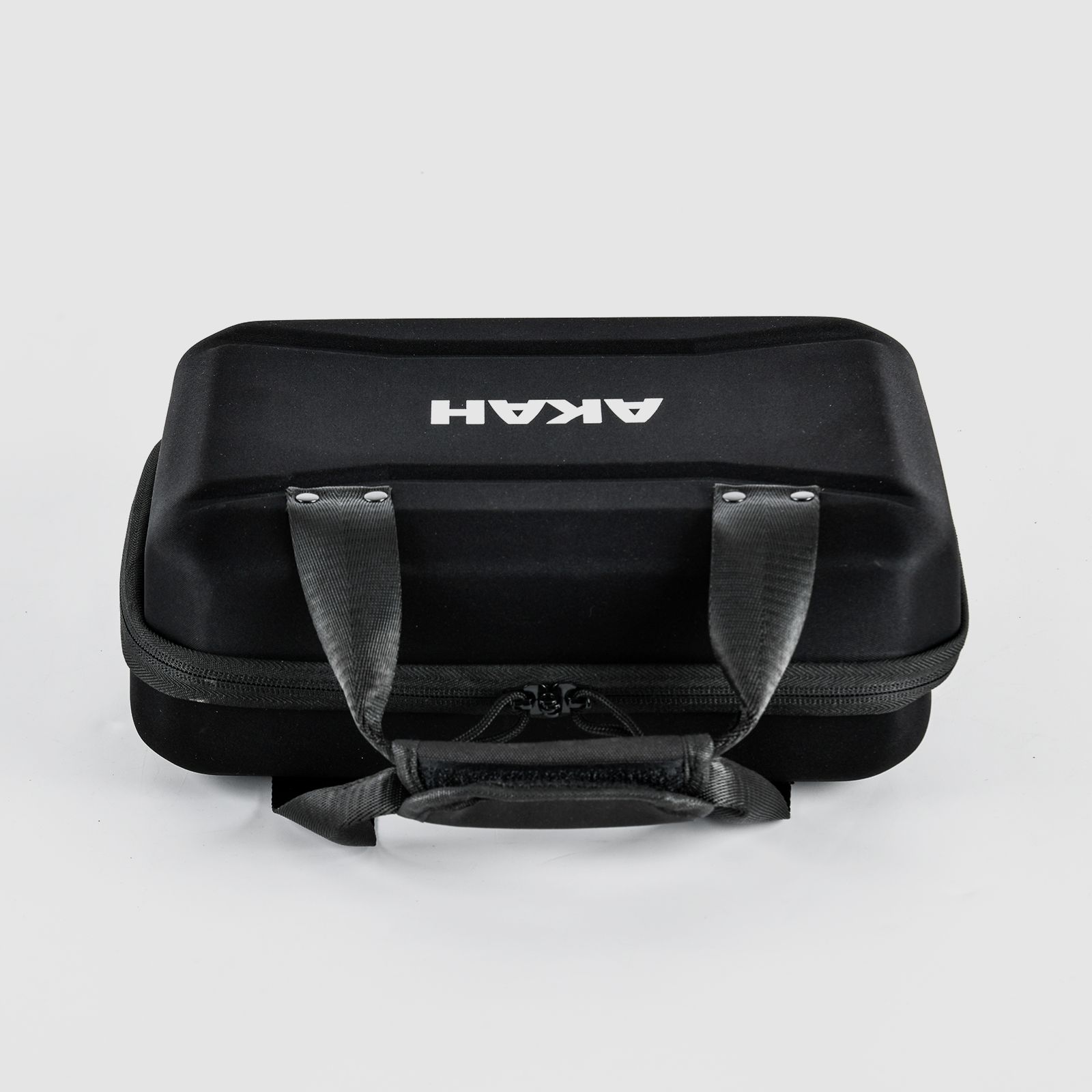 AKAH Hardcase Kurzwaffenkoffer – Nylon/Noppenschaum, abschließbar – 30,5×22,5×10,5 cm – Schwarz