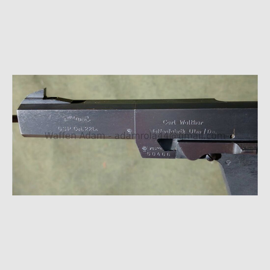 Walther modèle GSP, image 3 sur 5
