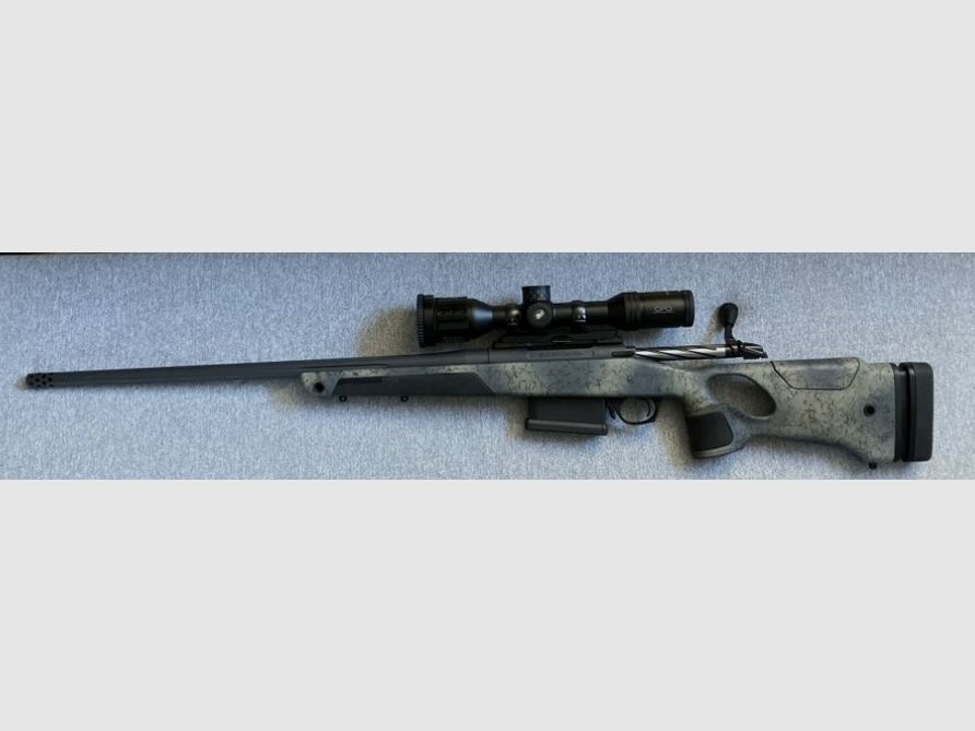 Bergara B14 Wilderness Thumbole Steel .30-06 Springfield incl. GPO Spectra 8x 1.6-13x44i Comme neuf TOP