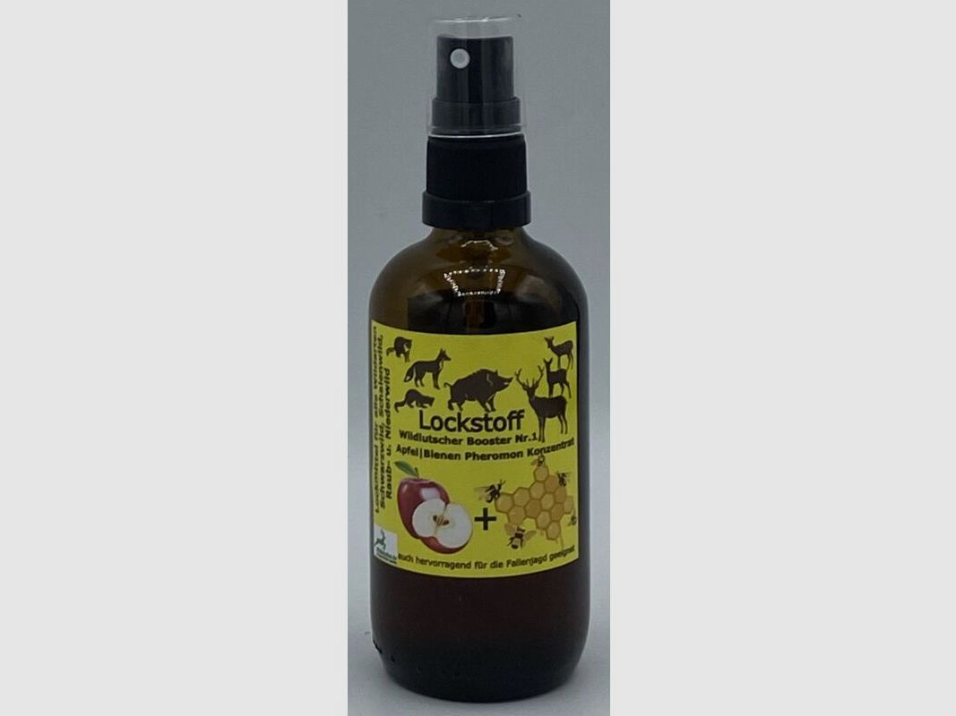Wildlutscher Flüssigköder Booster Nr.1 Apfel/ Bienen Pheromone 100 ml