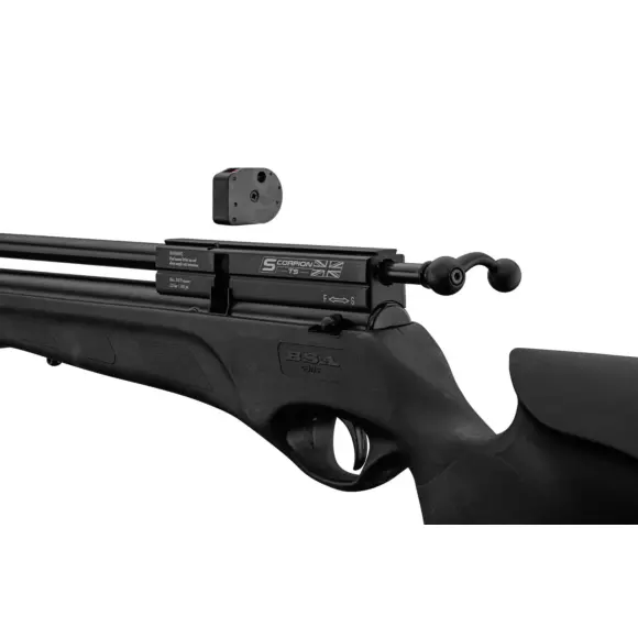 Pack de carabina BSA Scorpion con mira 3-9x40, bípode, bomba, funda, imagen 17 de 28