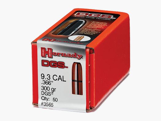 BOITE DE 50 OGIVES HORNADY 9.3MM .366 300 GRS DGS
