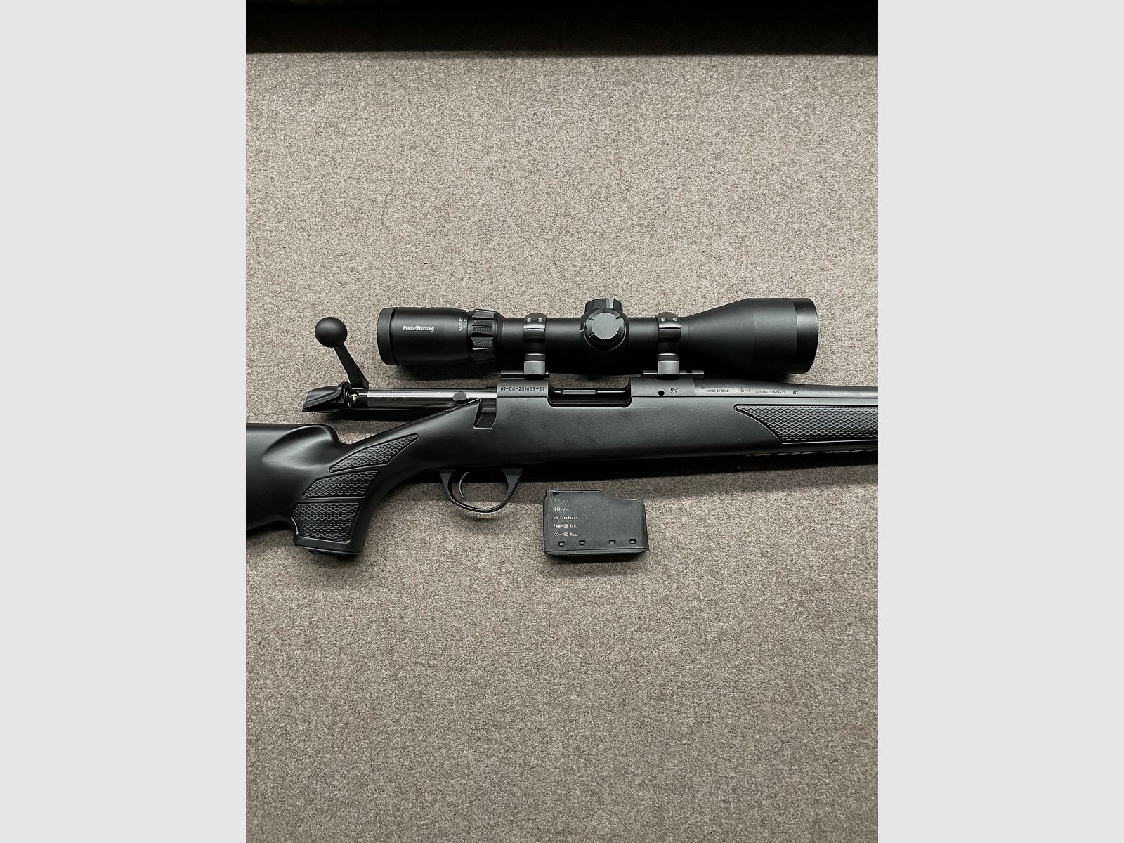 Pakiet młodego myśliwego Rep. Karabin Bergara B14 Sporter Kal. 308 Win. + ZF NS 2,5-10x50 + SD SOB3D