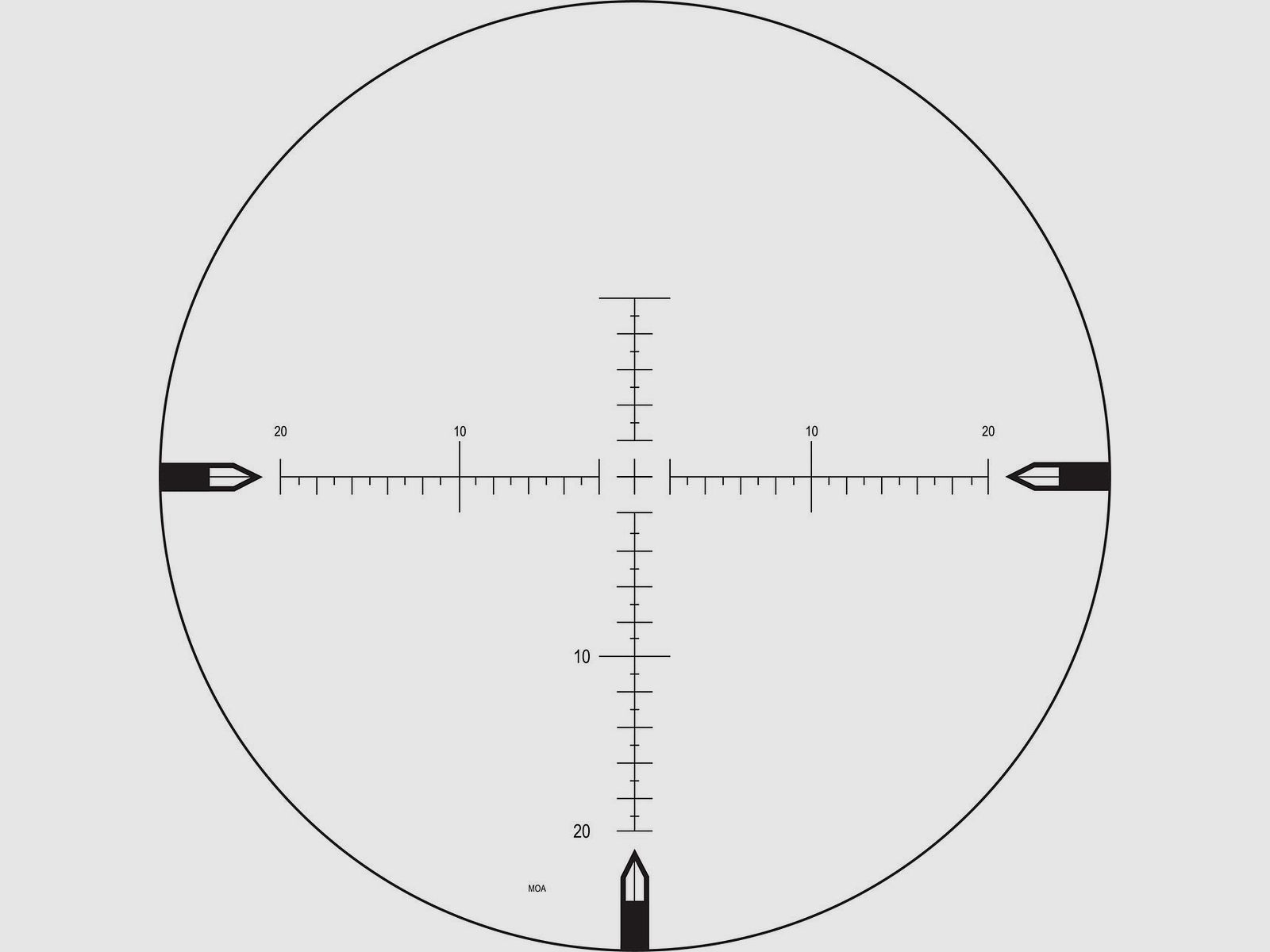 NIGHTFORCE SHV 5-20×56 MOAR™ Riflescope – 20 MOA Non-Illuminated, image 8 of 8